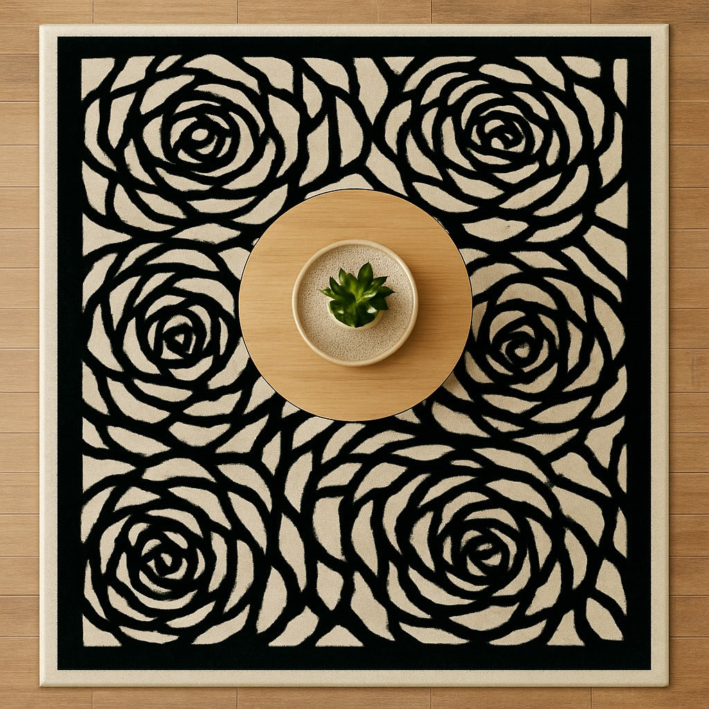 Rosette Charm (Noir)