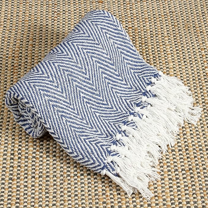 Royal Blue Chevron