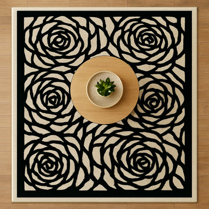 Rosette Charm (Noir)
