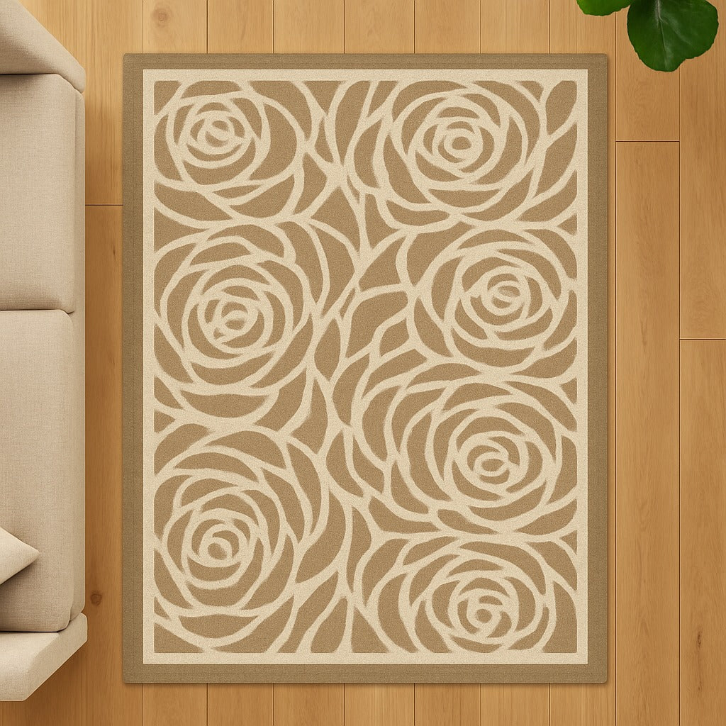 Rosette Charm (Latte)