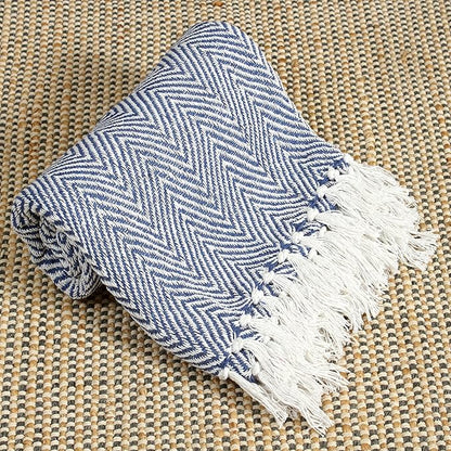 Royal Blue Chevron