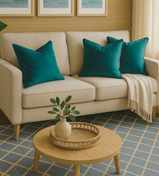 Teal Velvet Vogue