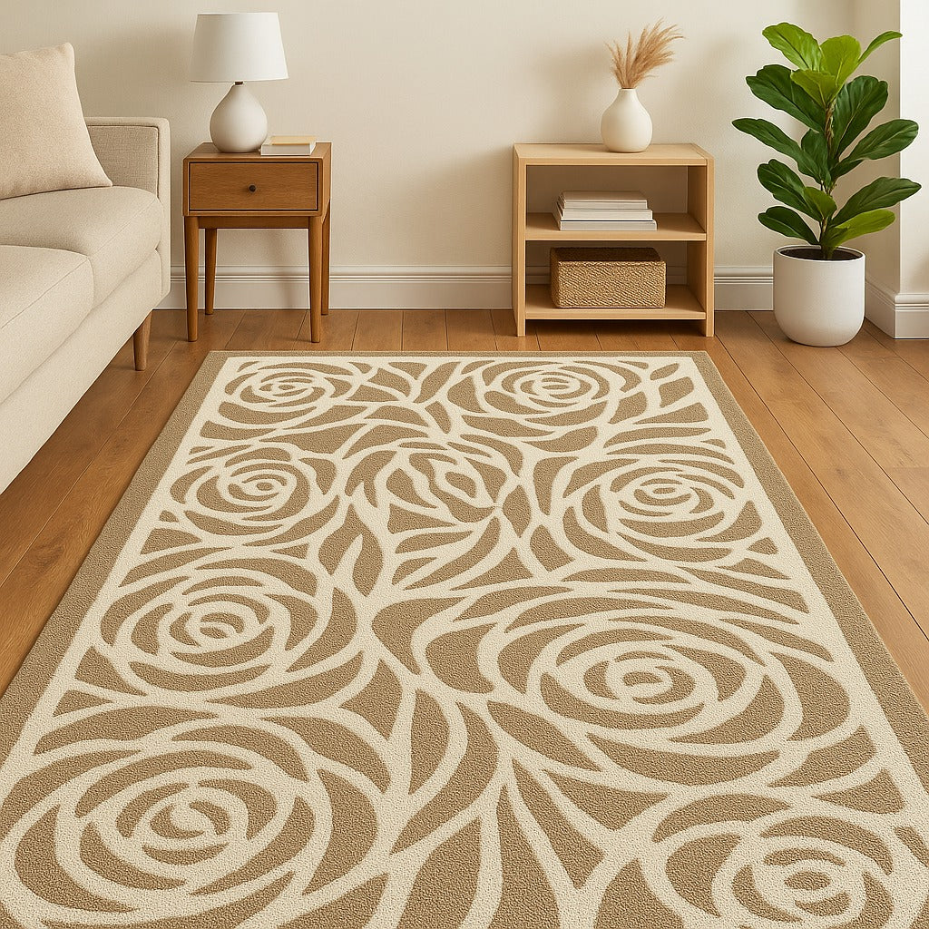 Rosette Charm (Latte)