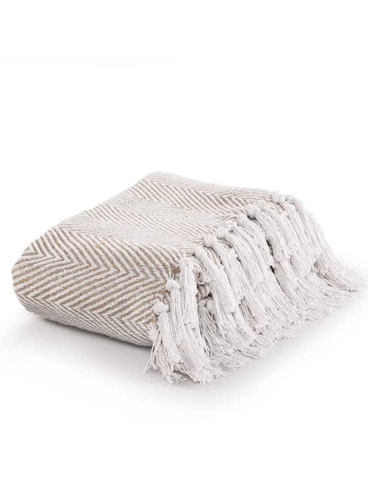 Beige Chevron