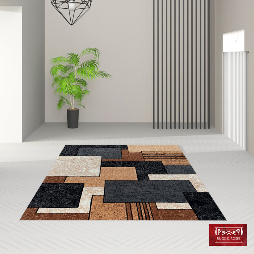 City Blocks (Grey) – Rugs & Roses