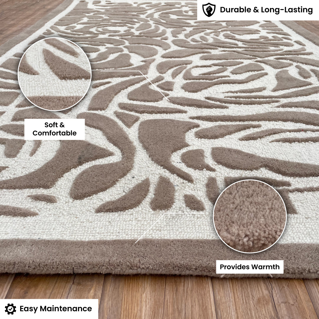 Rosette Charm (Latte)