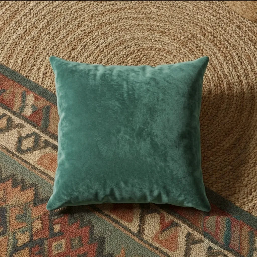 16X16 Inches Emerald Velvet