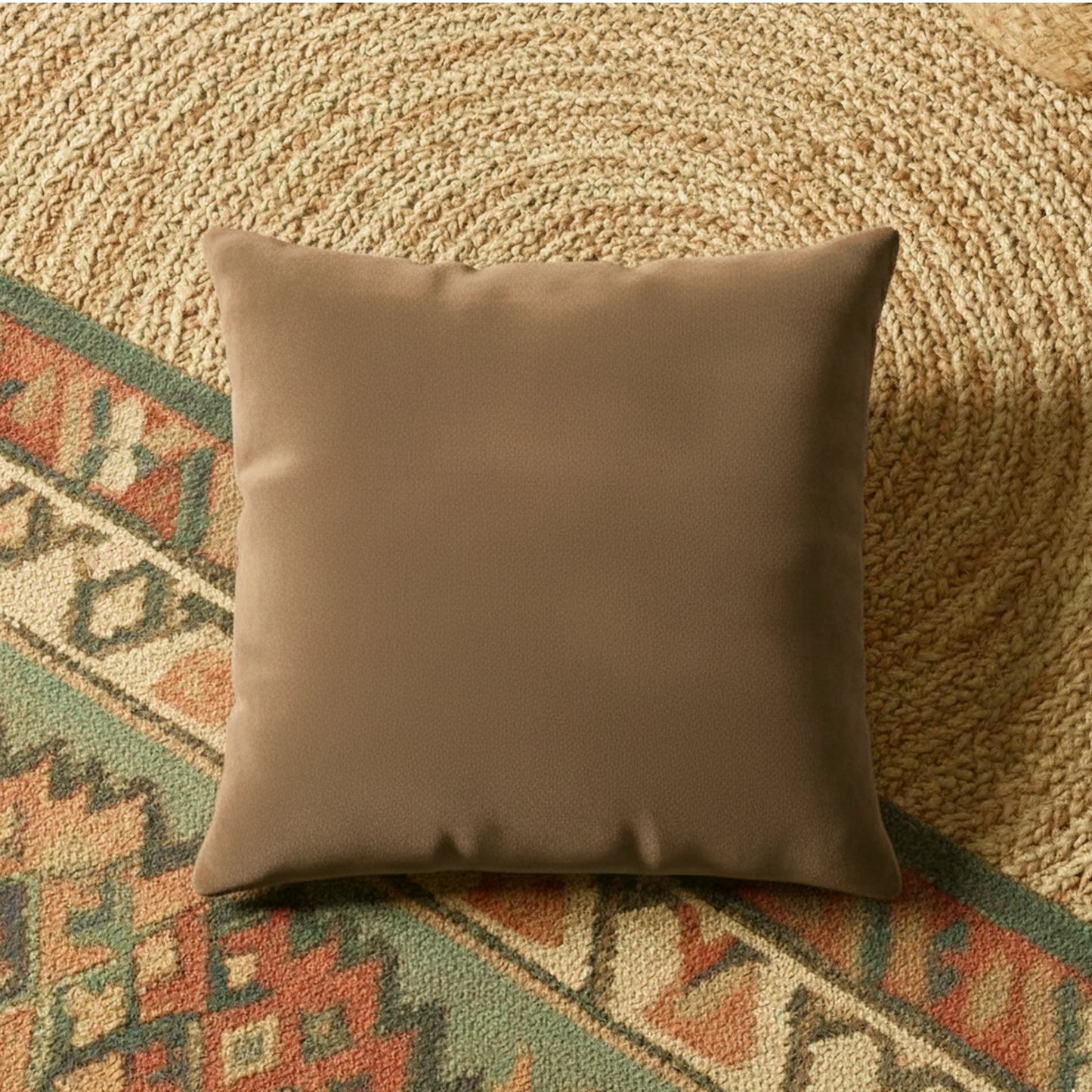 16X16 Inches Mocha Velvet