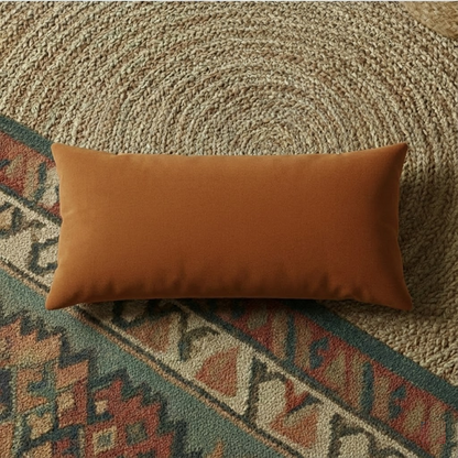12X20 Inches Rust Velvet
