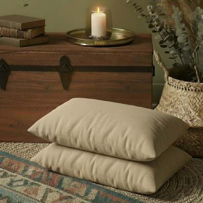 12X20 Inches Beige Velvet