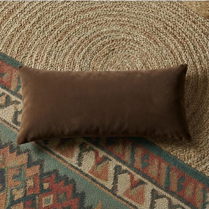 12X20 Inches Coffee Velvet