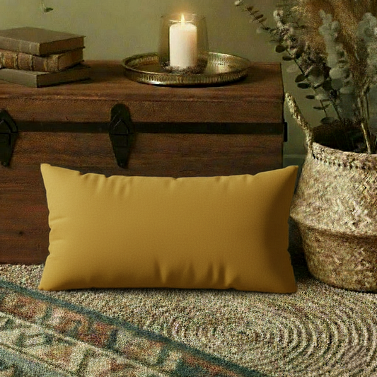 12X20 Inches Yellow Velvet