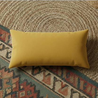12X20 Inches Yellow Velvet