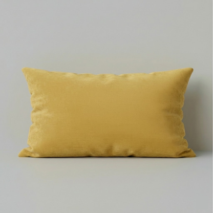 12X20 Inches Yellow Velvet