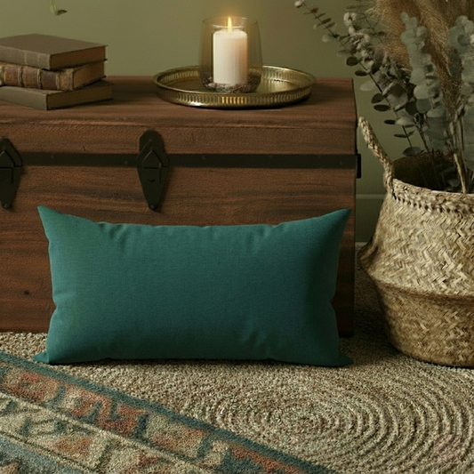 12X20 Inches Teal Velvet