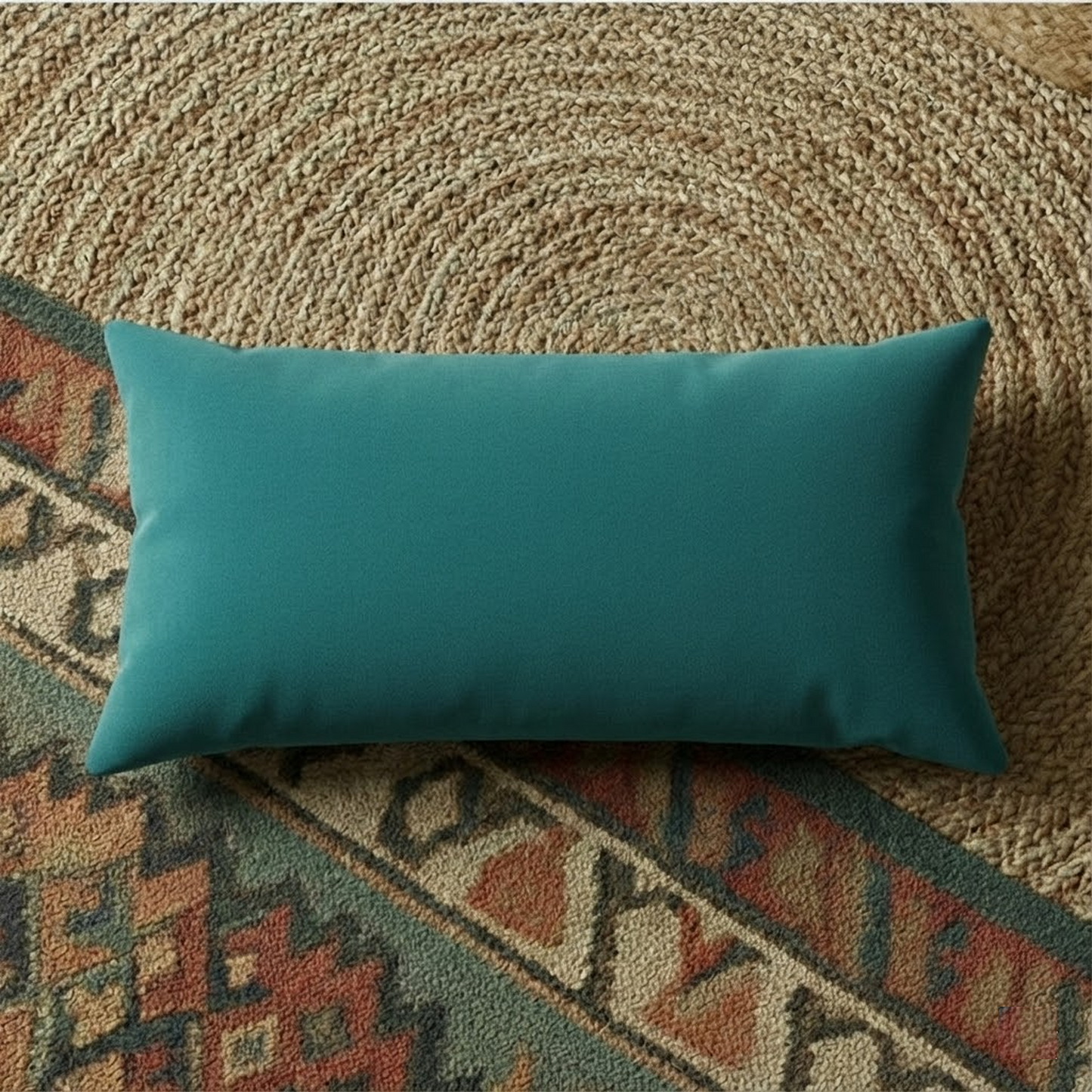 12X20 Inches Teal Velvet