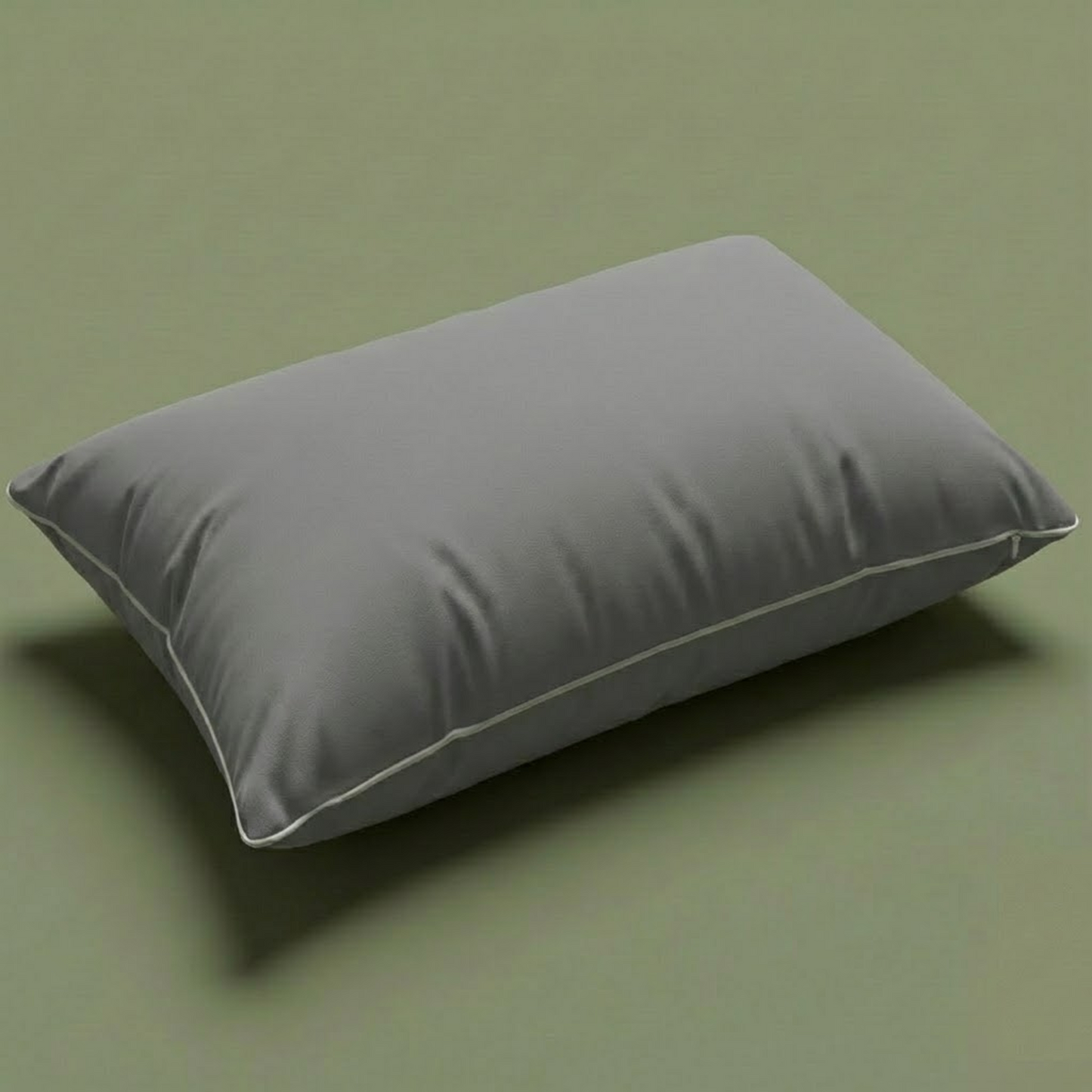 12X20 Inches Grey Velvet