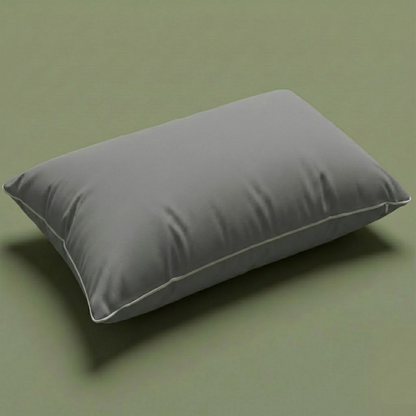 12X20 Inches Grey Velvet