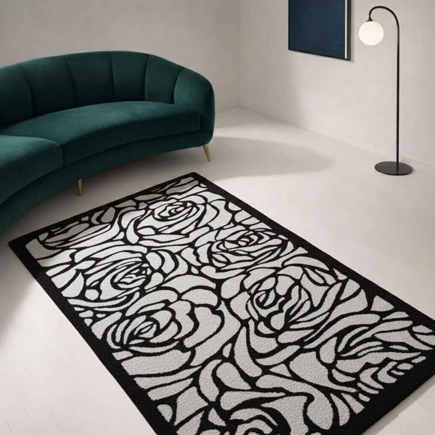 Rosette Charm (Noir)