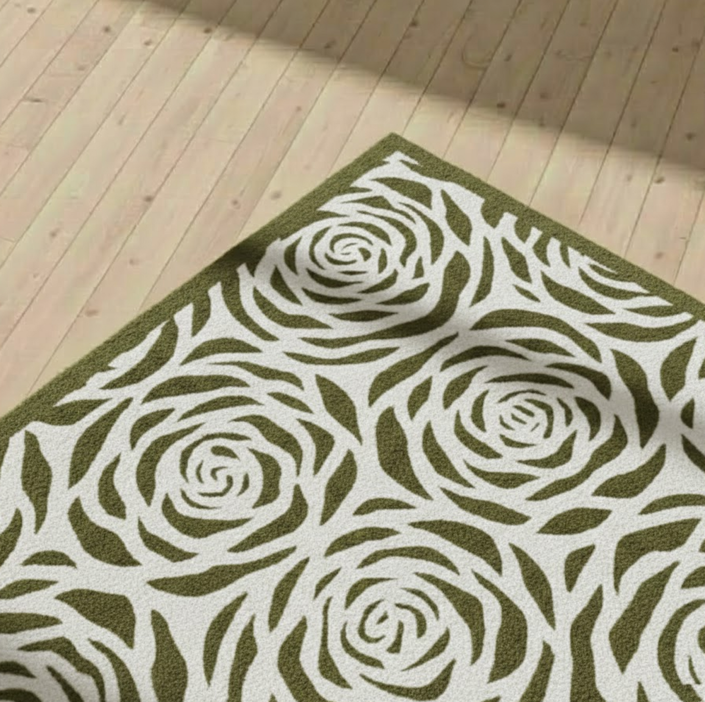 Rosette Charm (Moss)