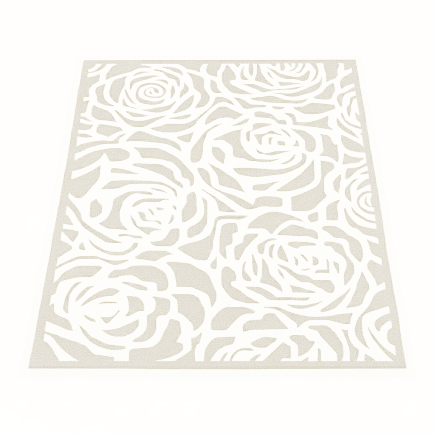 Rosette Charm (Snow)