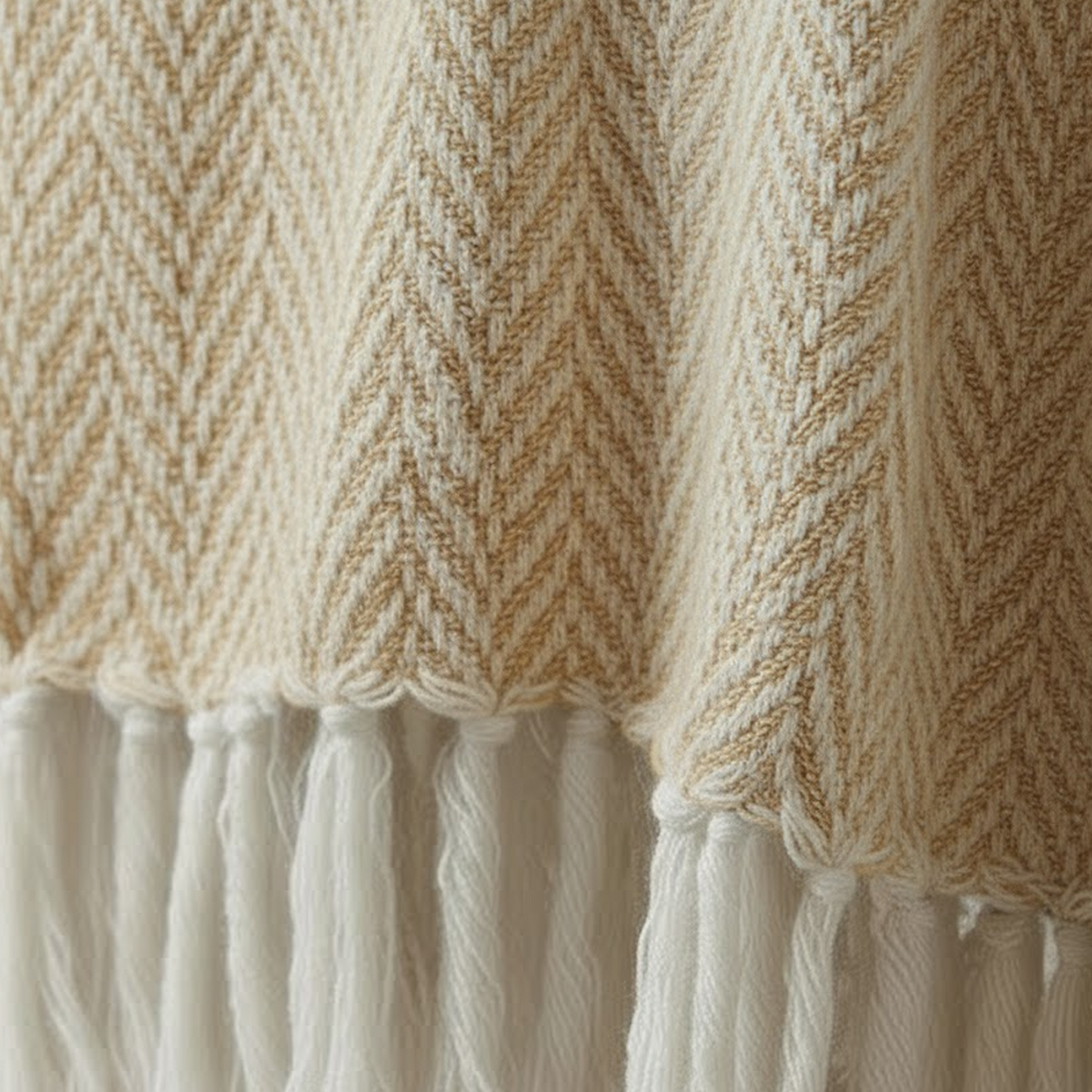 Beige Chevron