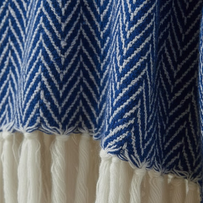 Royal Blue Chevron